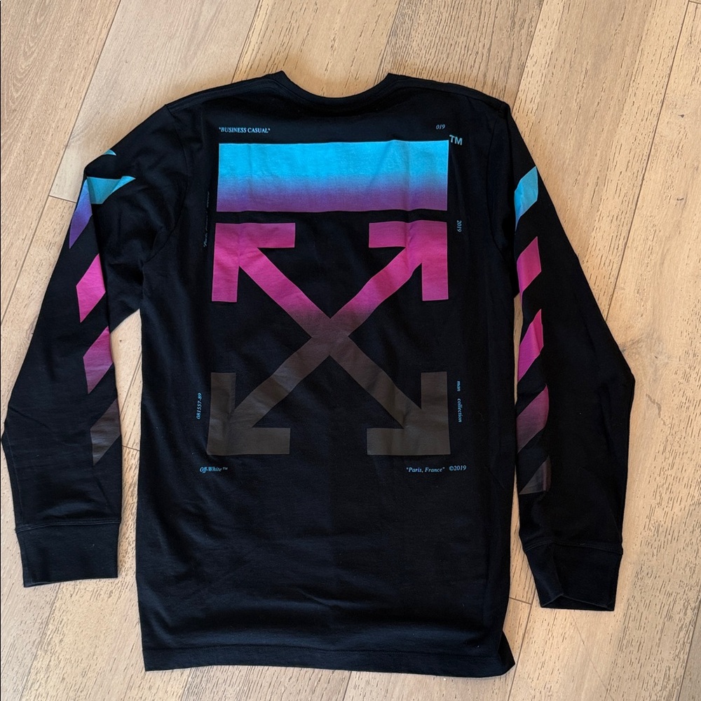 Off-White Long Sleeve Tee - Virgil Collectors Piece